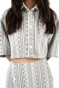 Ensemble en Jean et Dentelle